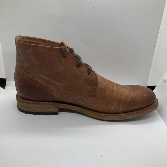 Frye Bowery Chukka Mens 12D Brown Shoes Boots main image 8